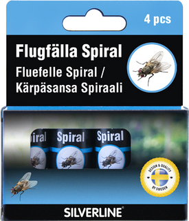 Spiral Flugfälla 4-pack