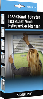 Insektsnät Fönster Window 130x150cm