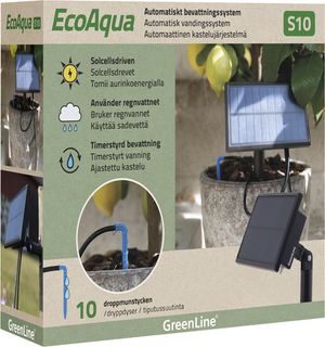 EcoAqua S10, Automatiskt           Droppbevattningssystem